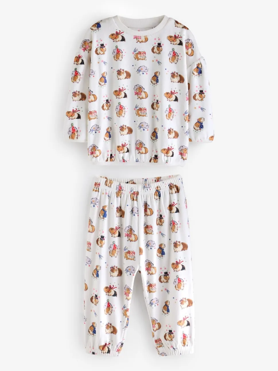 Ecru White Cath Kidston Cosy Fleece Pyjamas