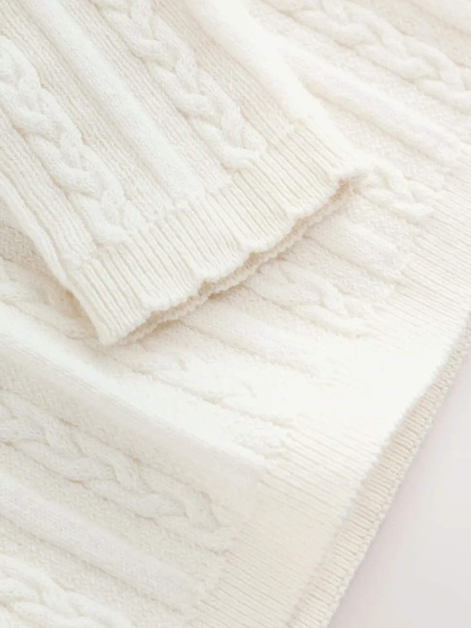 Ecru White Roll Neck Jumper (3mths-10yrs)