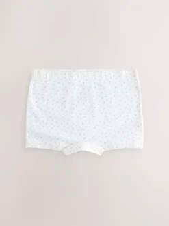 Ecru White Short Briefs 5 Pack (2-16yrs)