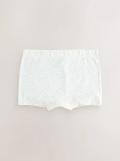 Ecru White Short Briefs 5 Pack (2-16yrs)