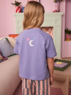 Eleanor Bowmer Blue Moon Child 100% Cotton T-Shirt