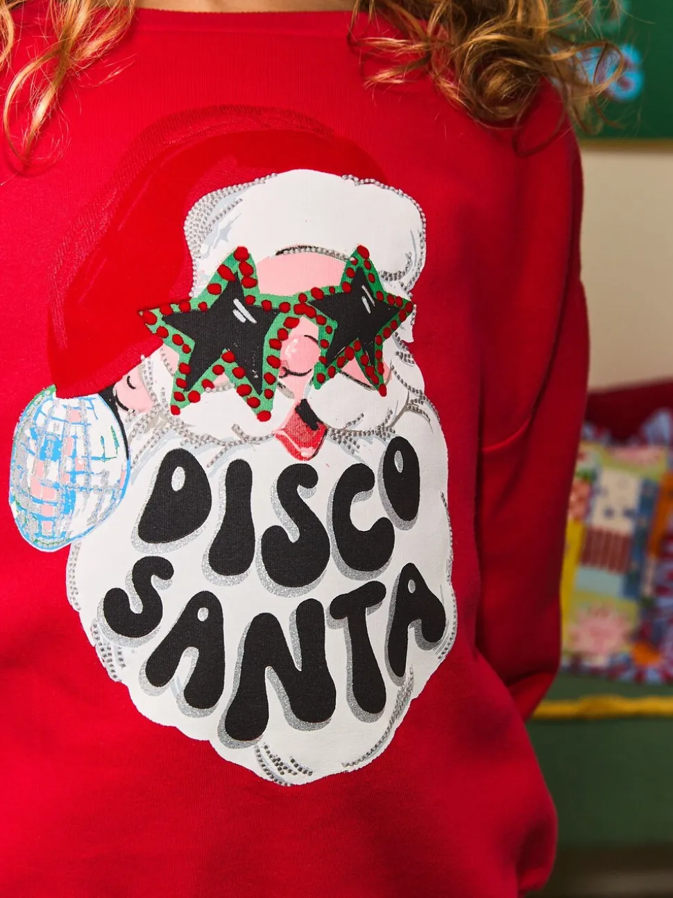 Eleanor Bowmer Disco Santa Sweatshirt