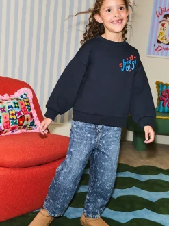 Eleanor Bowmer Graphic Oversized Crew Neck Sweatshirt