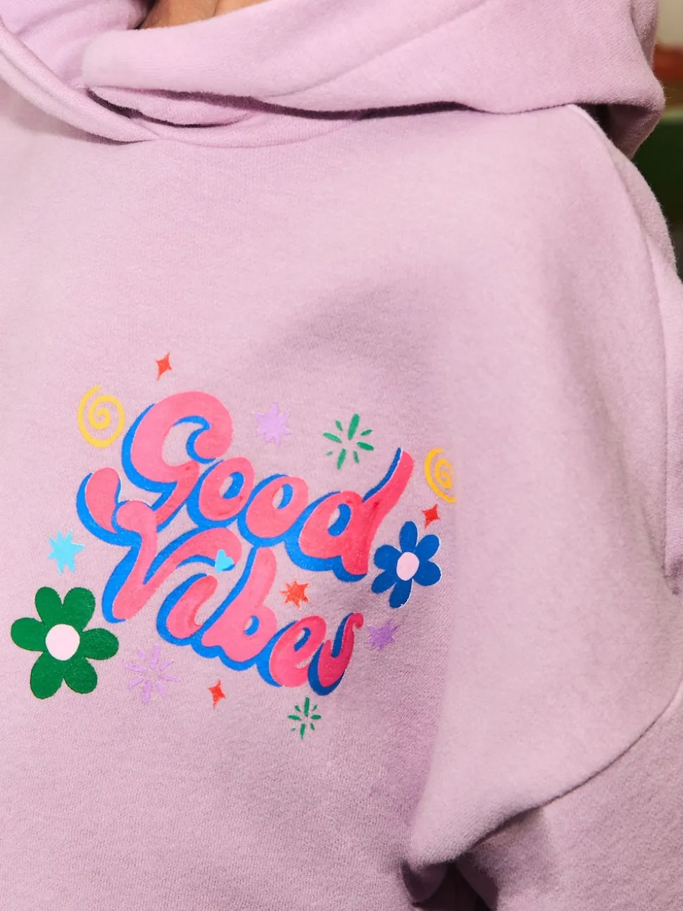Eleanor Bowmer Lilac Purple Graphic Hoodie