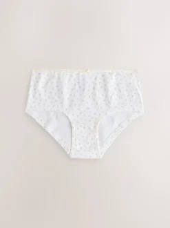 Floral Print Hipster Briefs 5 Pack (2-16yrs)