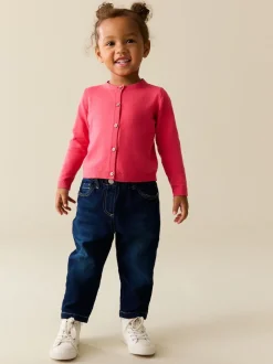 Fluro Pink Cardigan (3mths-10yrs)