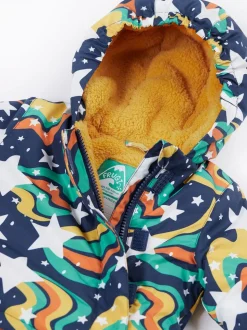 Frugi Blue 2-in-1 Rambler Pram Suit to Coat