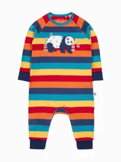 Frugi Blue Rowan Romper