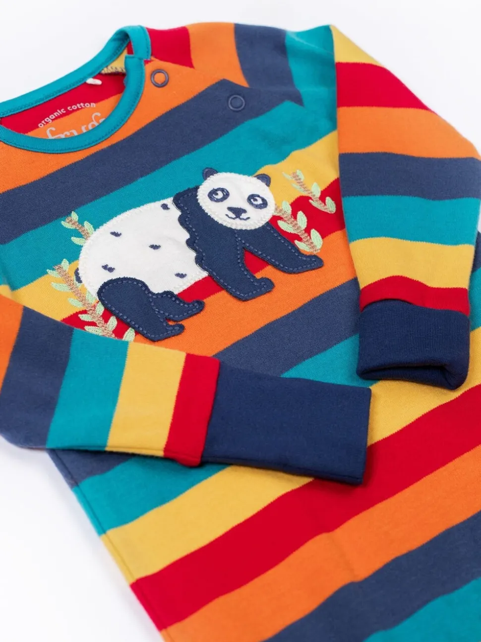 Frugi Blue Rowan Romper