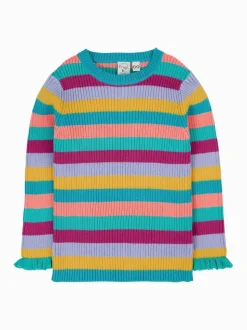 Frugi Blue Zoe Knitted Jumper