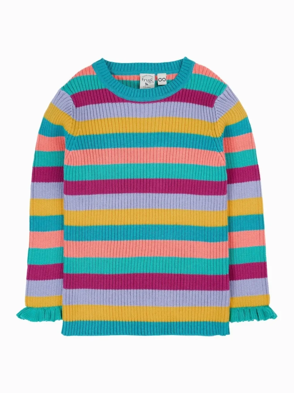 Frugi Blue Zoe Knitted Jumper