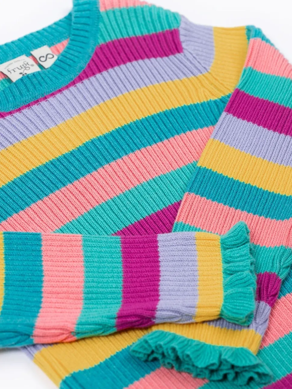 Frugi Blue Zoe Knitted Jumper