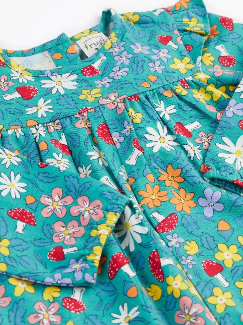 Frugi Green Wren Playsuit