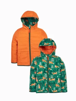 Frugi Reversible Toasty Trail Jacket