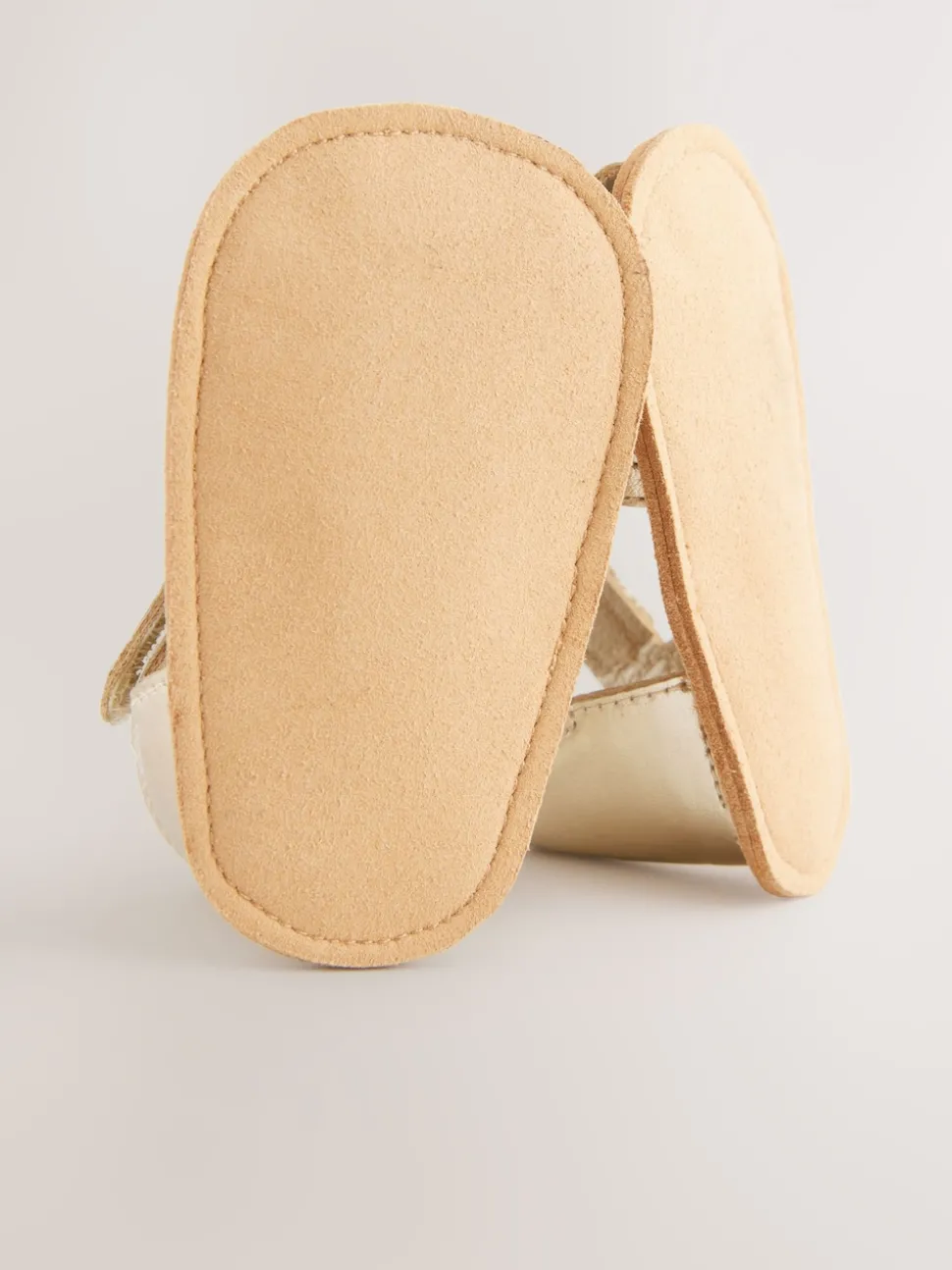 Gold Baby Fisherman Sandals (0-24mths)