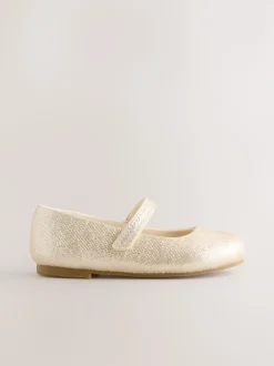 Gold Standard Fit (F) Mary Jane Touch Fastening Occasion Shoes