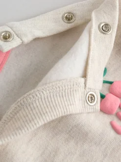 Green/Ecru Baby Sweatshirt and Leggings 2 Piece Set (0mths-2yrs)