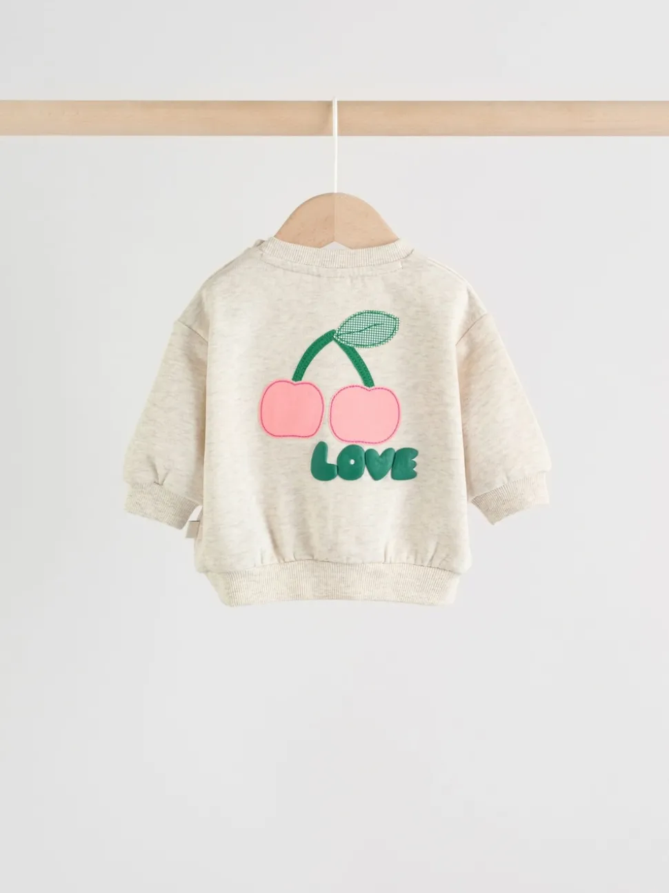 Green/Ecru Baby Sweatshirt and Leggings 2 Piece Set (0mths-2yrs)