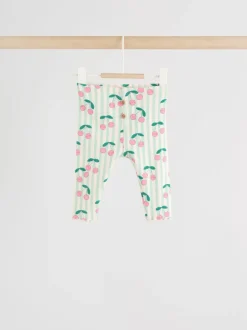 Green/Ecru Baby Sweatshirt and Leggings 2 Piece Set (0mths-2yrs)