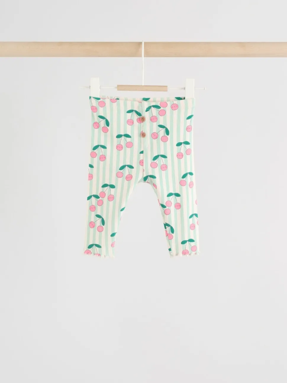 Green/Ecru Baby Sweatshirt and Leggings 2 Piece Set (0mths-2yrs)