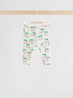 Green/Ecru Baby Sweatshirt and Leggings 2 Piece Set (0mths-2yrs)