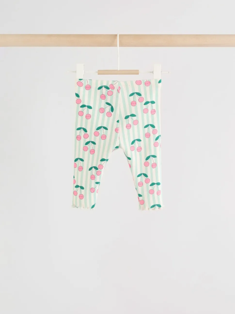 Green/Ecru Baby Sweatshirt and Leggings 2 Piece Set (0mths-2yrs)