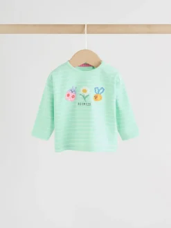 Green Long Sleeve Tops and Trousers Baby 2 Piece Set (0mths-2yrs)