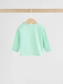 Green Long Sleeve Tops and Trousers Baby 2 Piece Set (0mths-2yrs)