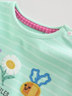 Green Long Sleeve Tops and Trousers Baby 2 Piece Set (0mths-2yrs)
