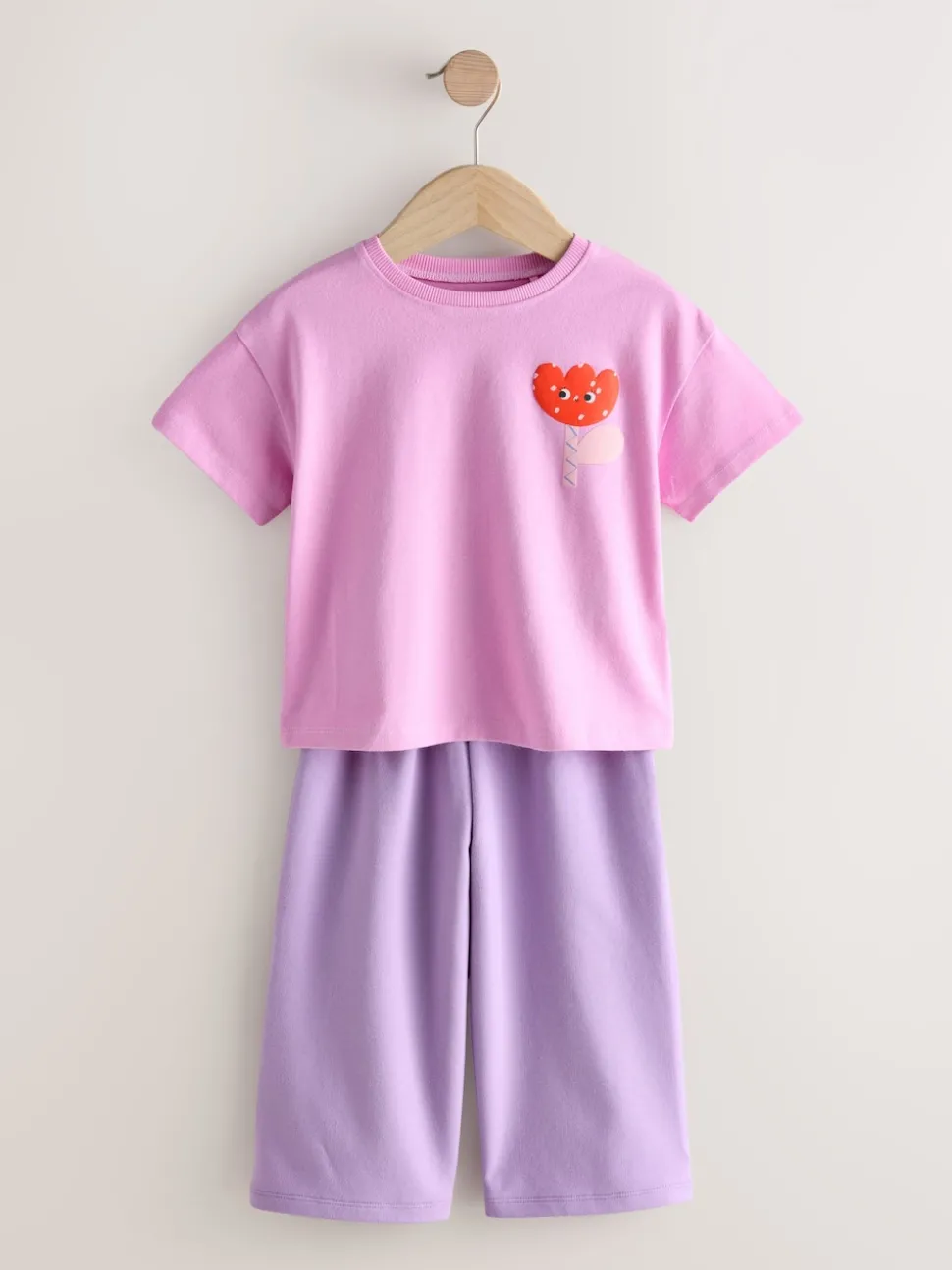 Green/Pink Top & Trousers Set 2 Pack (3mths-7yrs)