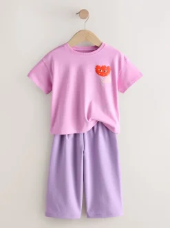 Green/Pink Top & Trousers Set 2 Pack (3mths-7yrs)
