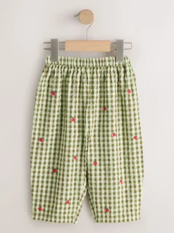 Green Pullon Trousers (3mths-7yrs)