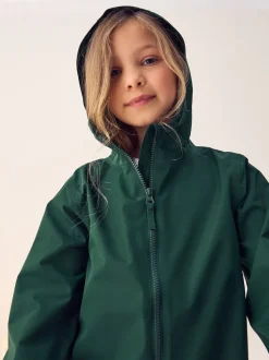 Green Zip Hooded Waterproof Puddlesuit (12mths-10yrs)