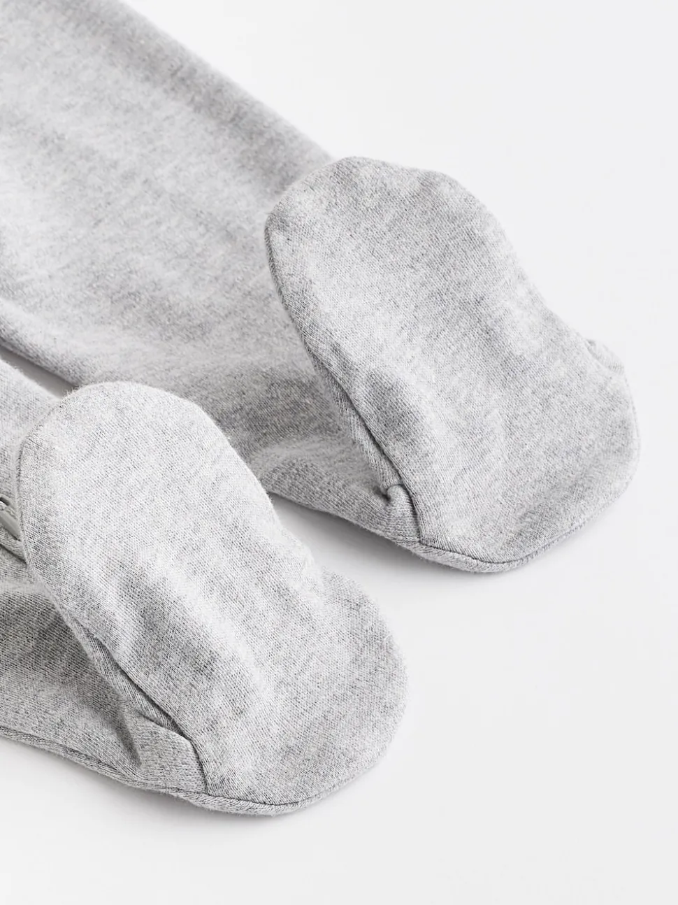 Grey Essential Zipped 100% Cotton Baby Sleepsuits 3 Pack (0-3yrs)