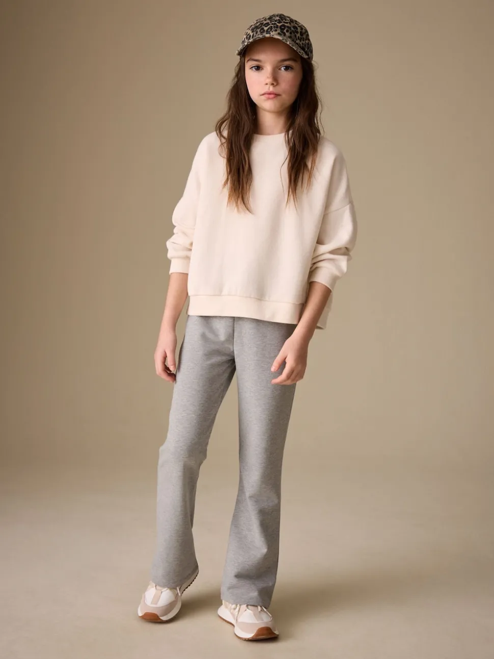 Grey Flared Joggers (3-16yrs)