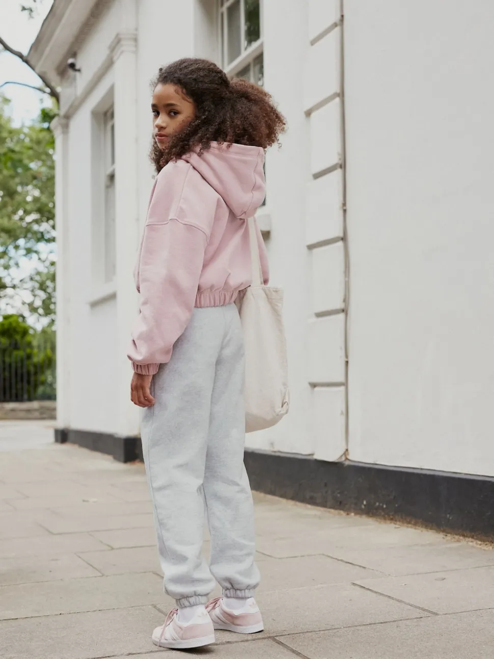Grey Oversized 90s Joggers (3-16yrs)