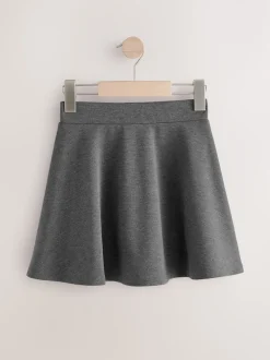 Grey 2 Pack Pull On Skort with Jersey Stretch (3-17yrs)