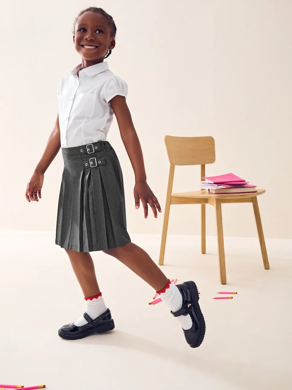 Grey School Kilt (3-16yrs)