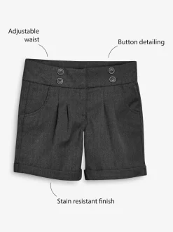 Grey School Shorts (3-16yrs)
