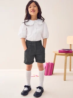 Grey School Shorts (3-16yrs)
