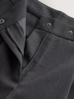 Grey Shorter Length Senior Wide Leg School Trousers (9-18yrs)