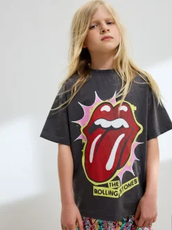 Grey The Rolling Stones Band T-Shirt (3-16yrs)