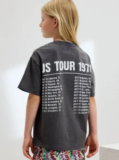 Grey The Rolling Stones Band T-Shirt (3-16yrs)