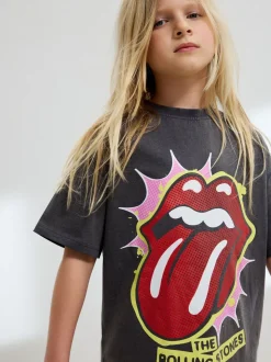 Grey The Rolling Stones Band T-Shirt (3-16yrs)