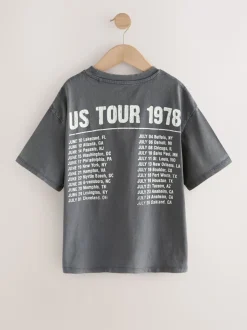 Grey The Rolling Stones Band T-Shirt (3-16yrs)