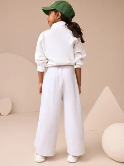 Grey Wide Leg Joggers (3-16yrs)