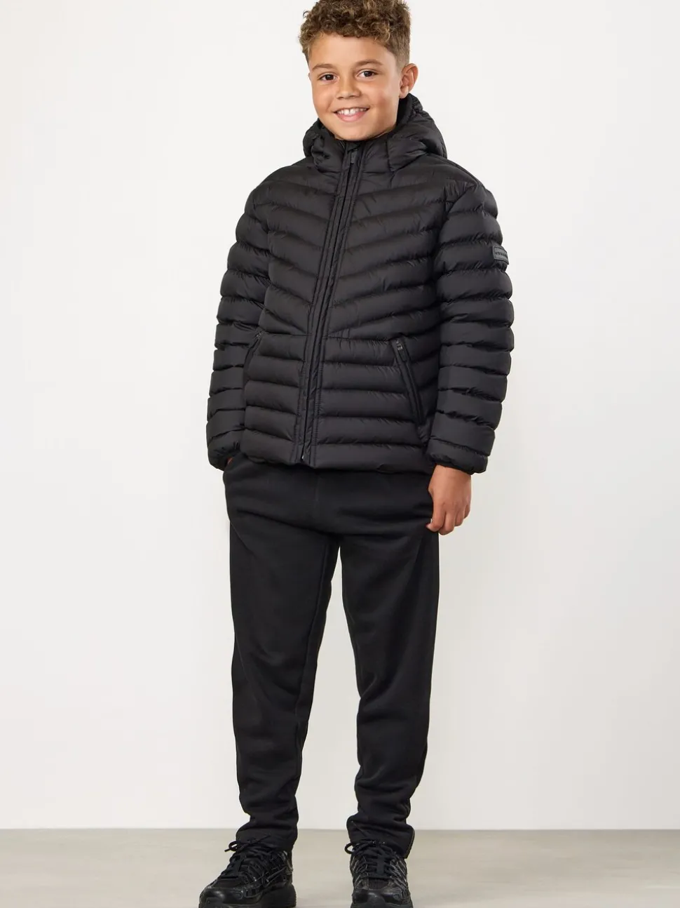 Gym King Black Endurance Puffer Jacket