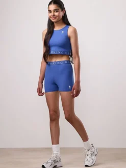 Gym King Blue Impact 3" Short
