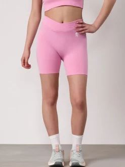 Gym King Pink Seamless 4.5" Shorts