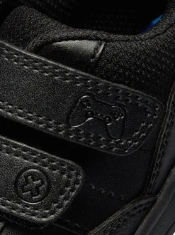 Harry Bear Black Gaming School Shoes